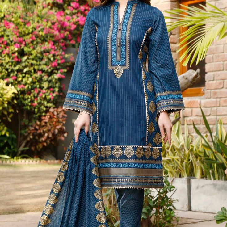 blue colur suit