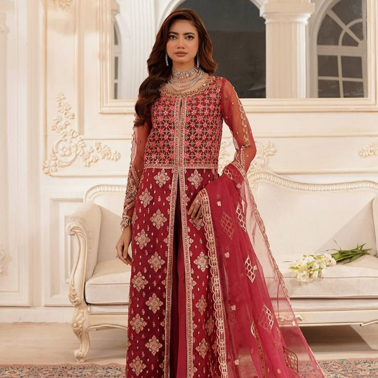 pakistani imbroaded unstiched bonanza suit